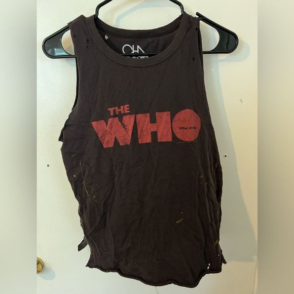 The WHO Distressed Tank Top Concert Tee XS - Picture 12 of 12